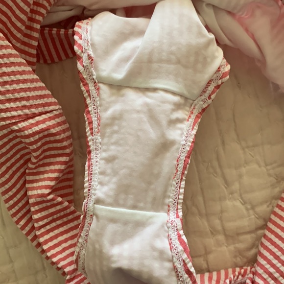 J Crew seersucker bikini top and bottom - Picture 4 of 6